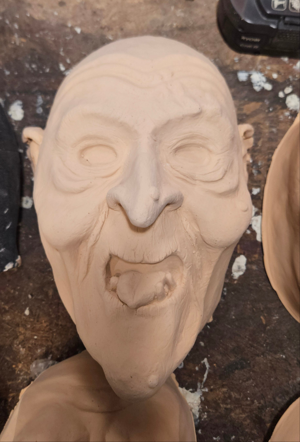 Hagatha Witch Latex Mask Blank