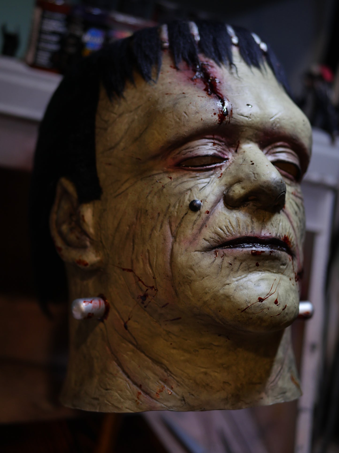 Frankensteins Strange Monster Latex Mask