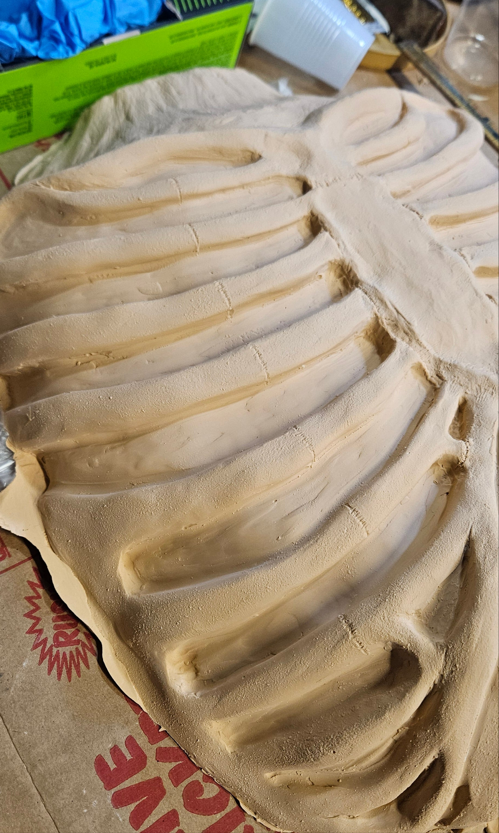 Latex Ribcage Blank Prop