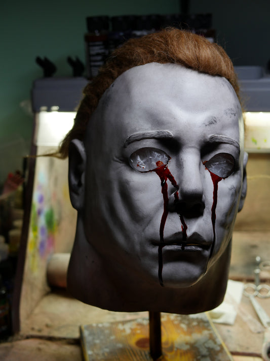 Silent Mike Castle Stretch BloodTears Myers Mask