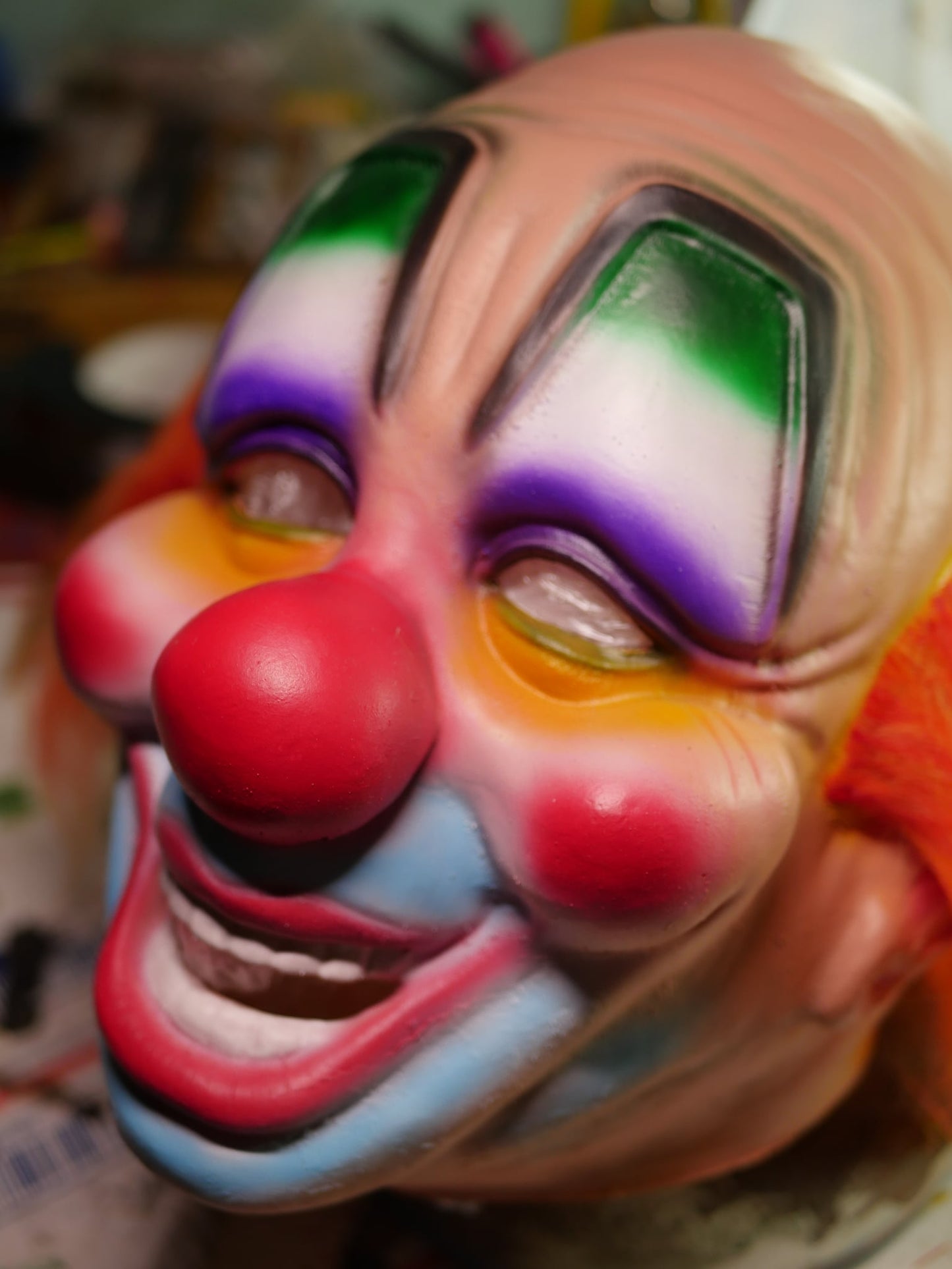 West German Jester Clown Mask