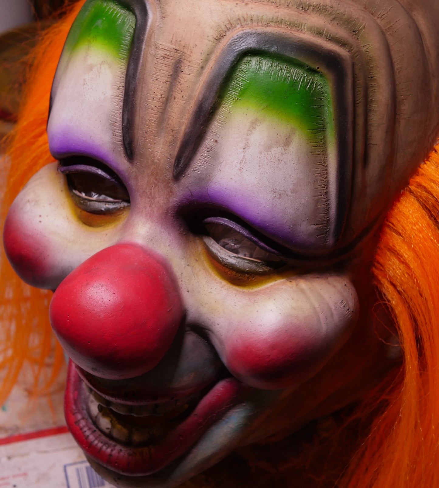 West German Jester Clown Mask