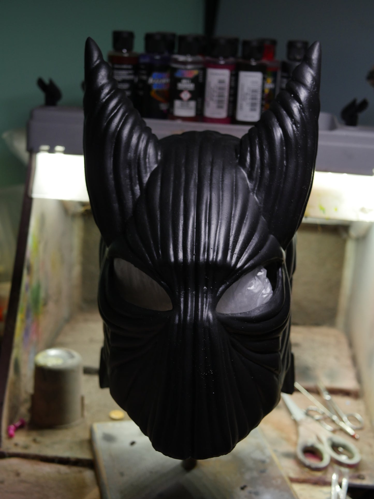 The Red Wolf Dracula Helm